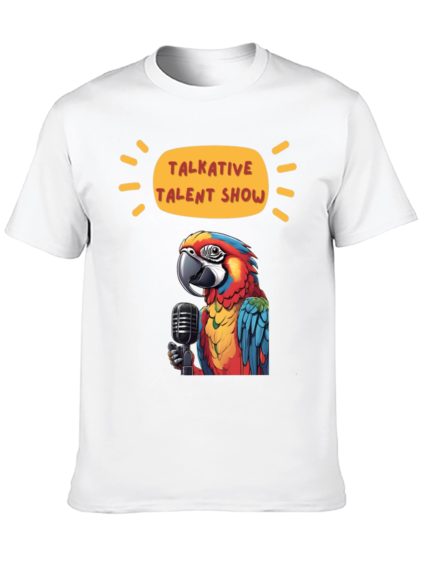 Talkative Talent Show Parrot T-Shirt