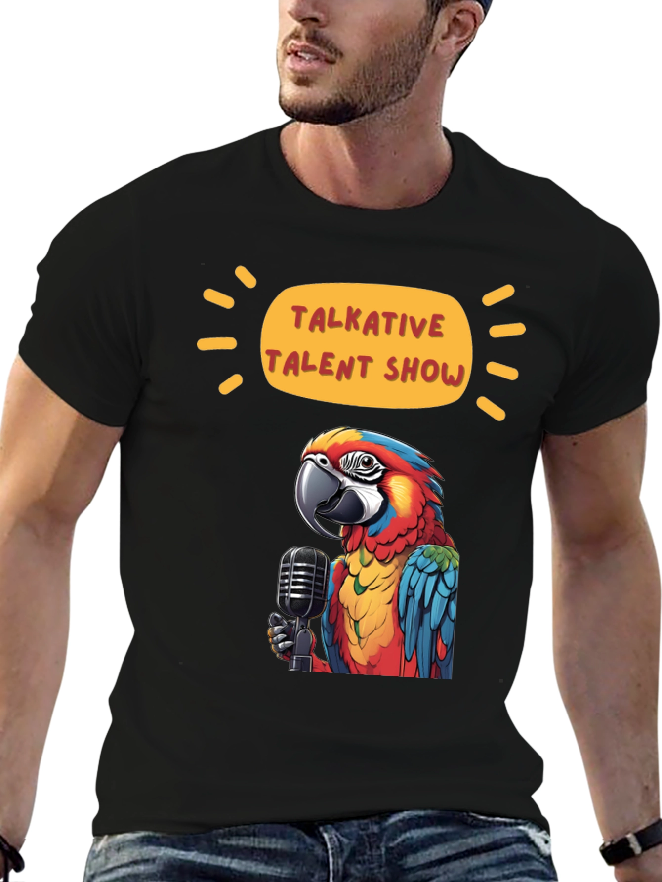 Talkative Talent Show Parrot T-Shirt