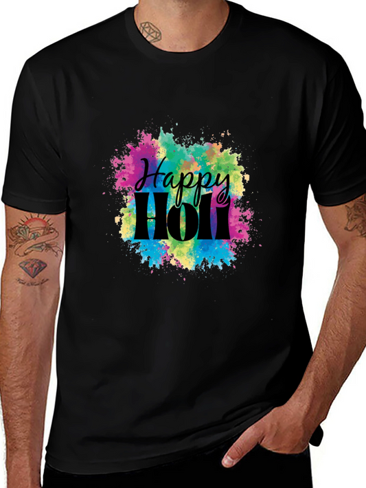 Happy Holi T-Shirt - Colorful Festival Tee