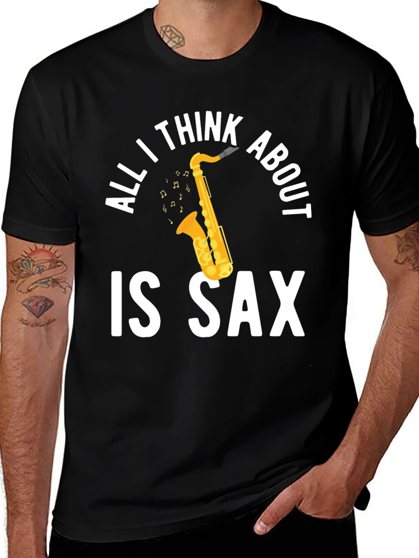 All I Think About is Sax T-Shirt