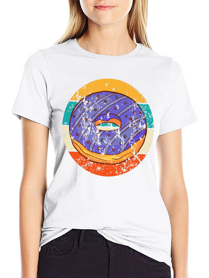 Retro Donut T-Shirt - Sweet Style!