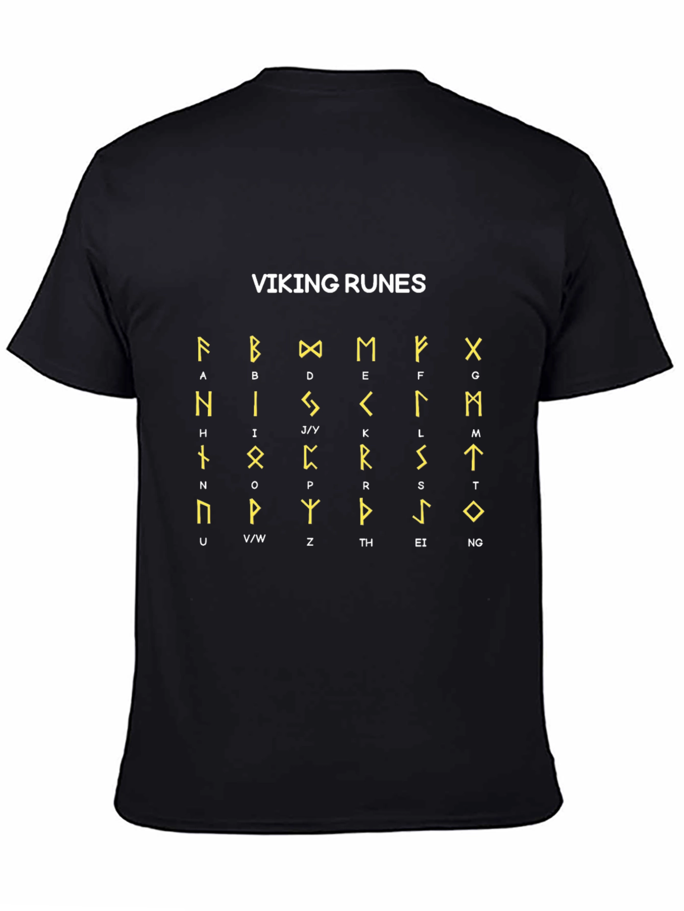 Viking Runes T-Shirt | Norse Alphabet