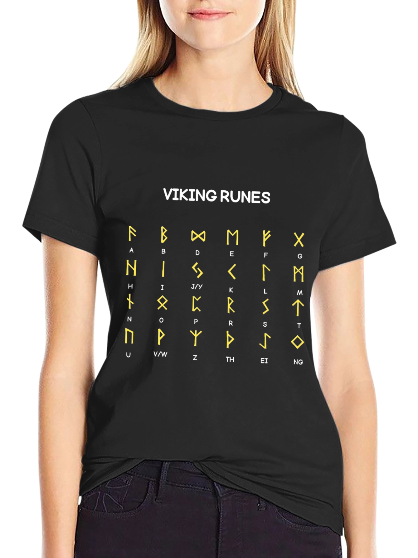 Viking Runes T-Shirt | Norse Alphabet