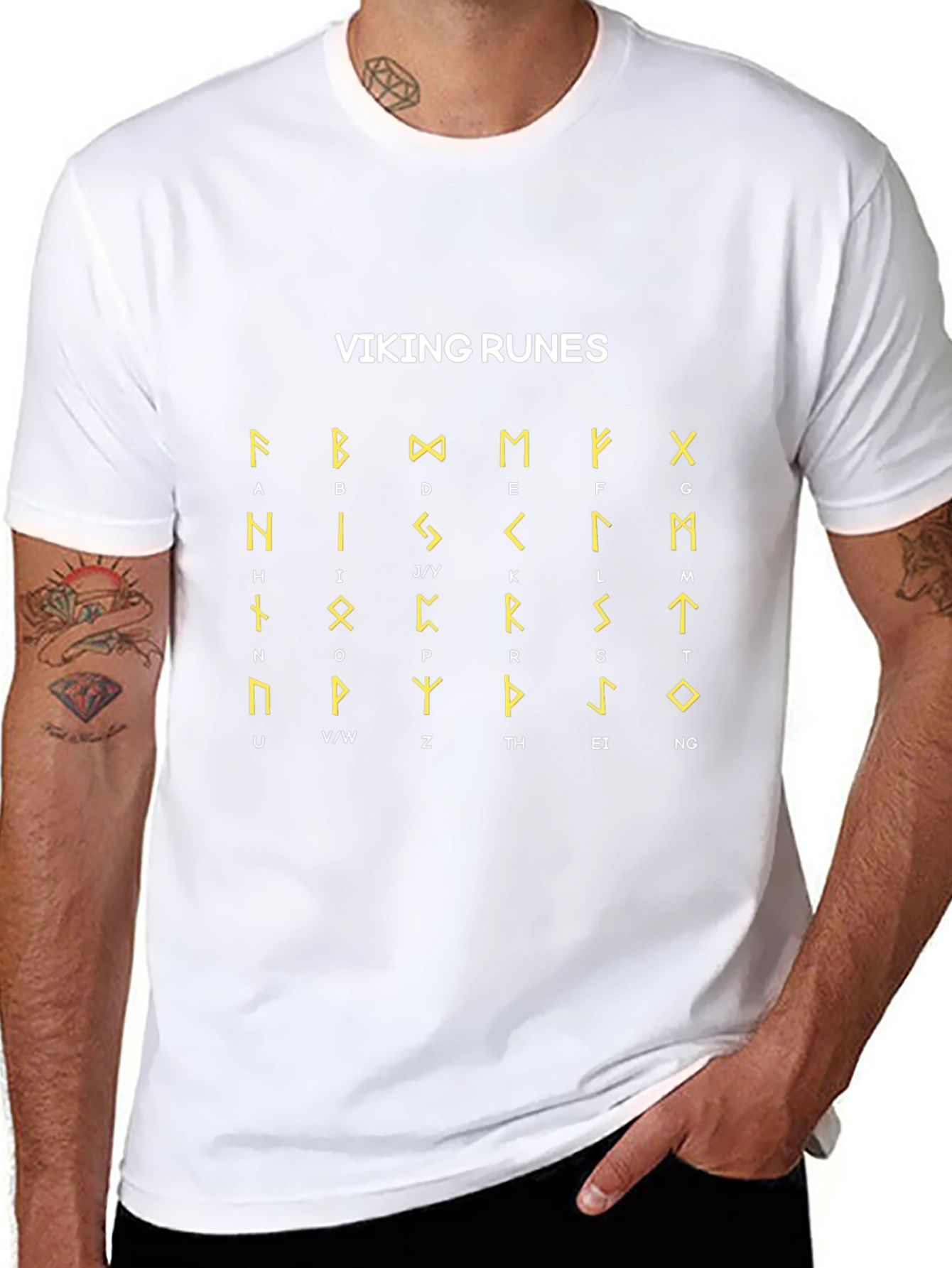 Viking Runes T-Shirt | Norse Alphabet