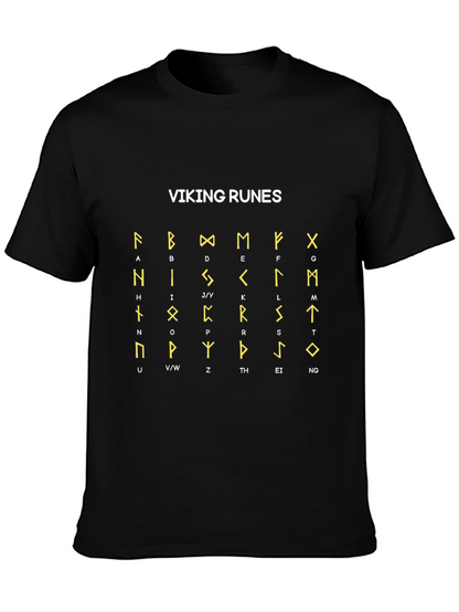 Viking Runes T-Shirt | Norse Alphabet