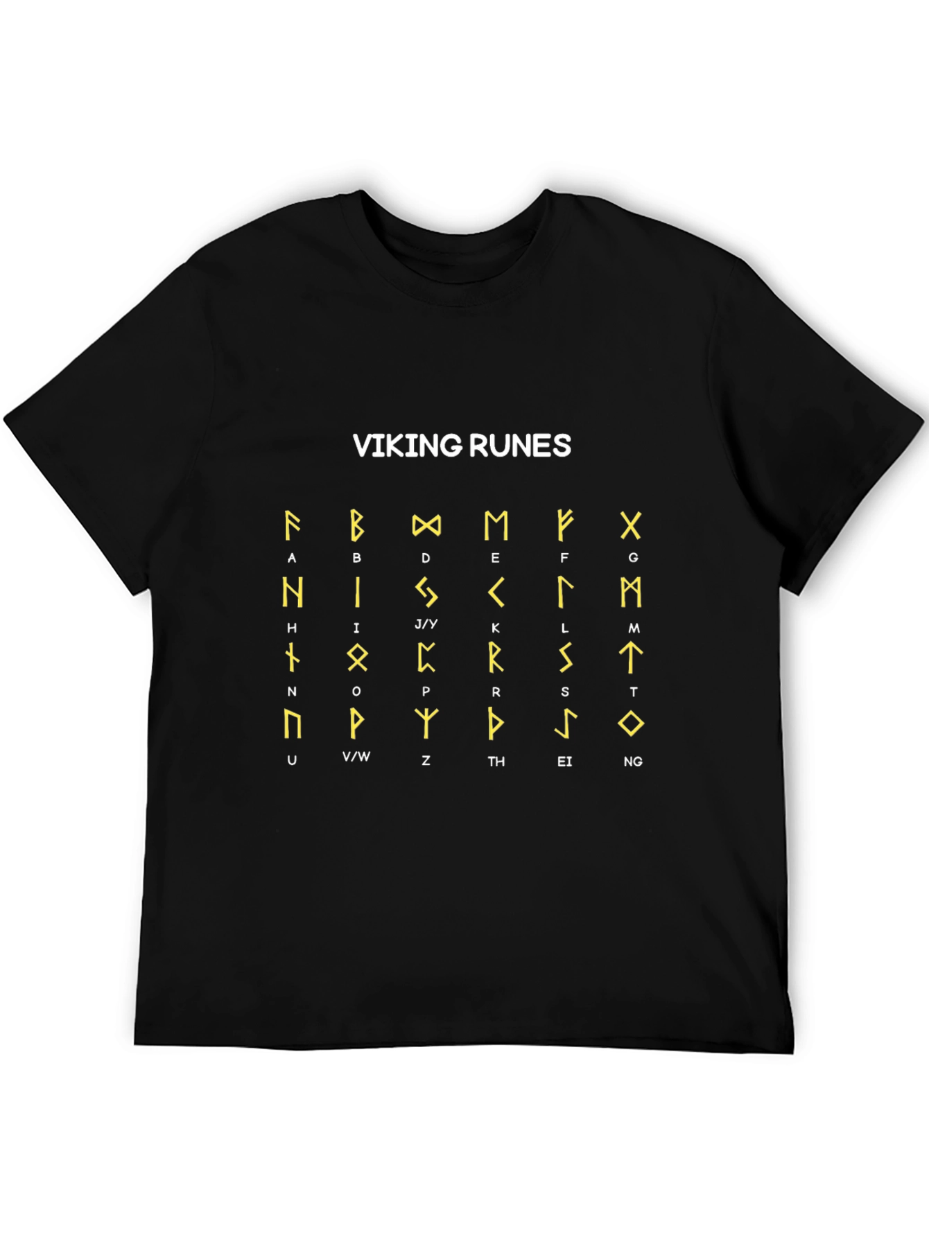Viking Runes T-Shirt | Norse Alphabet