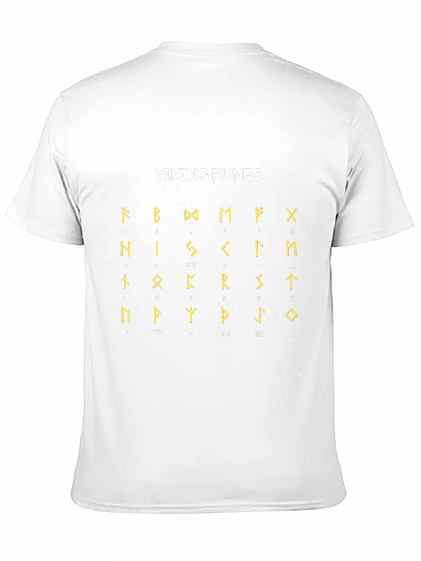 Viking Runes T-Shirt | Norse Alphabet