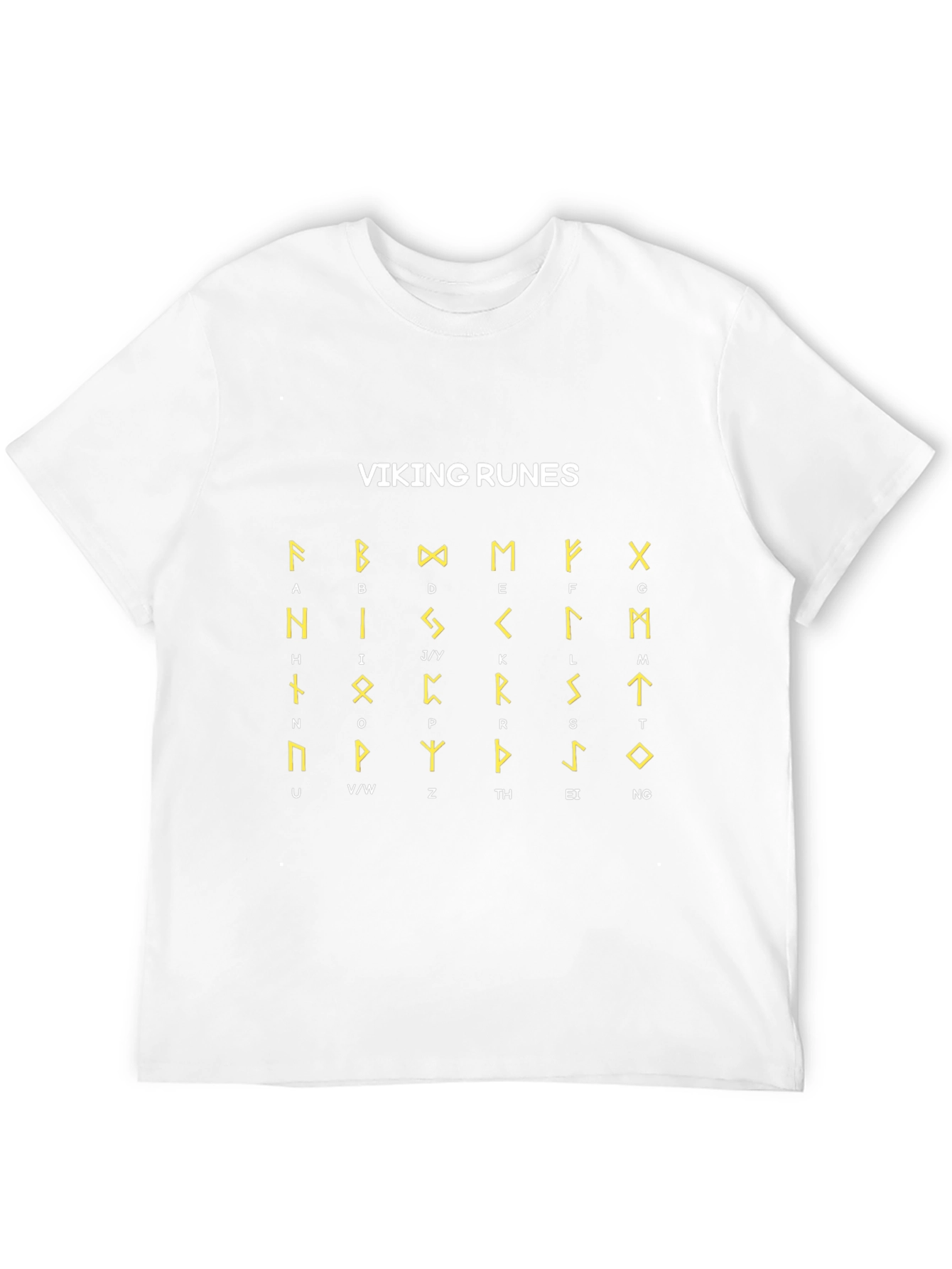 Viking Runes T-Shirt | Norse Alphabet