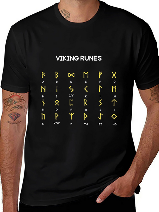 Viking Runes T-Shirt | Norse Alphabet