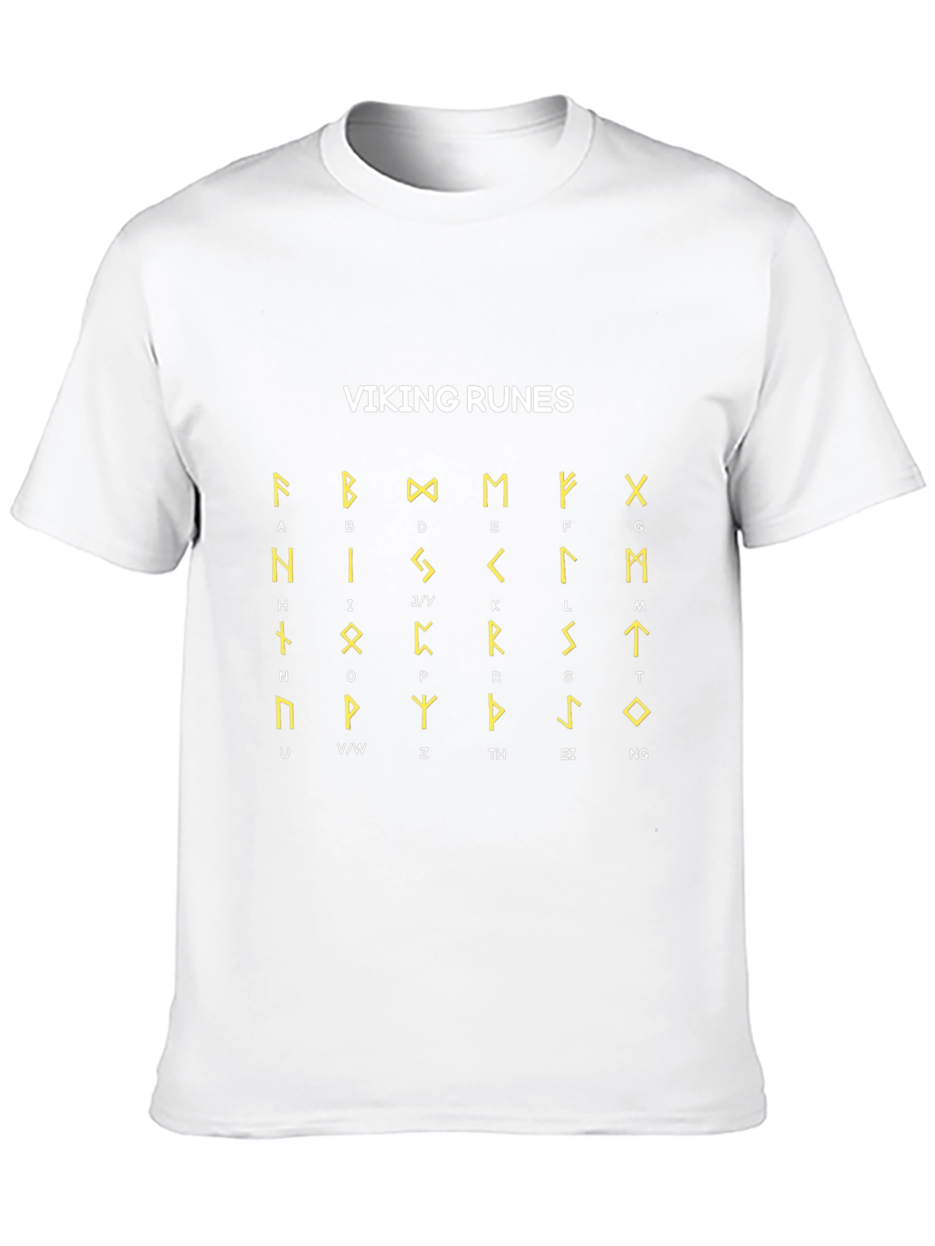 Viking Runes T-Shirt | Norse Alphabet