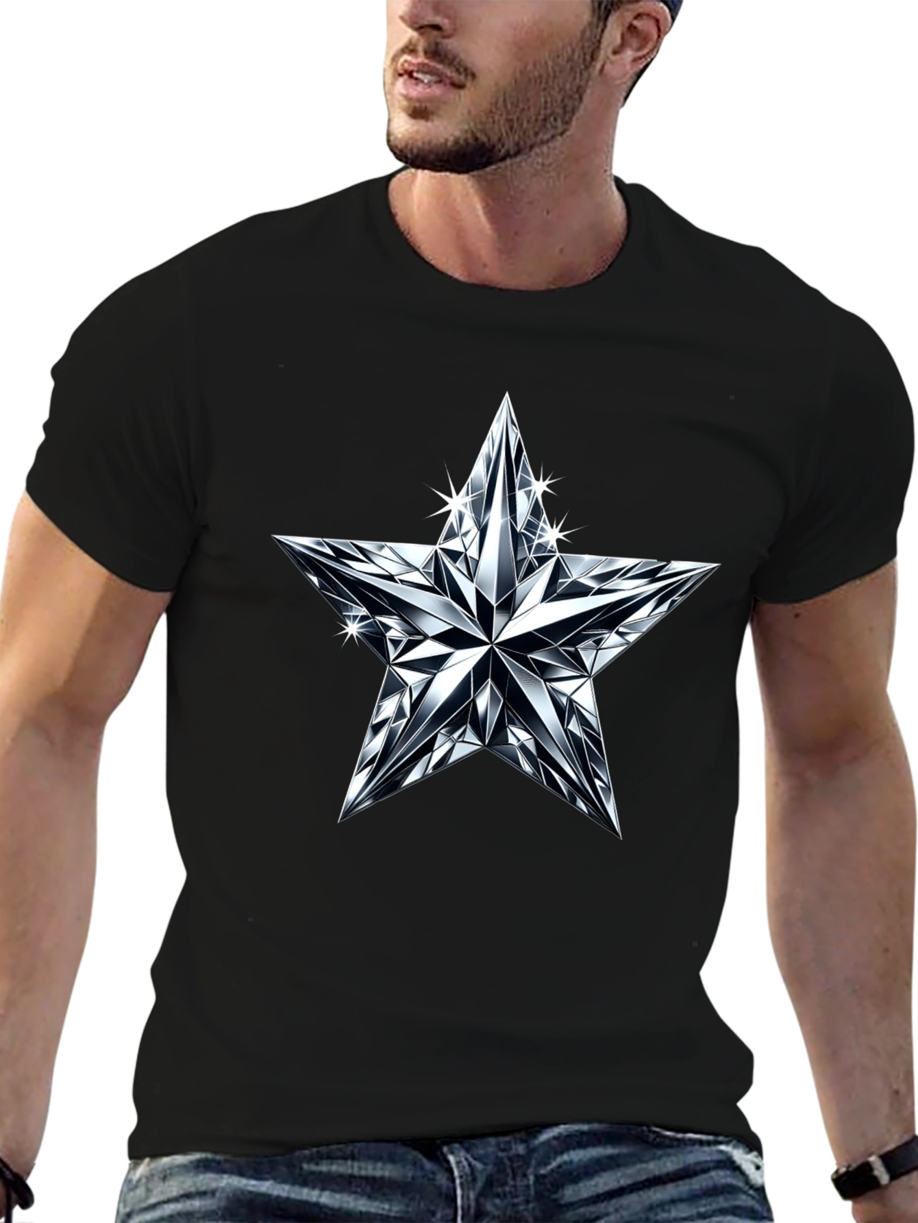 Diamond Star Graphic T-Shirt