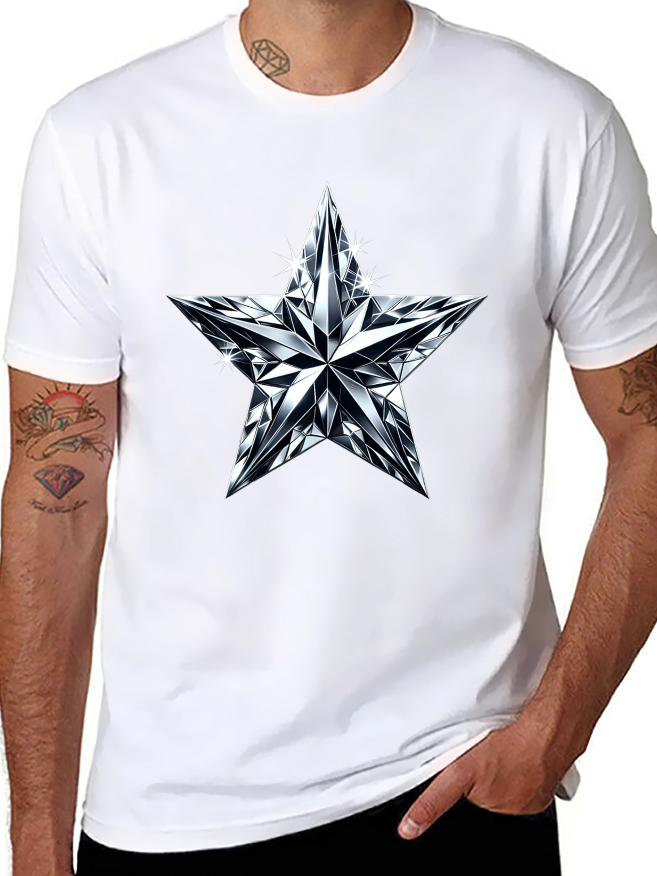 Diamond Star Graphic T-Shirt