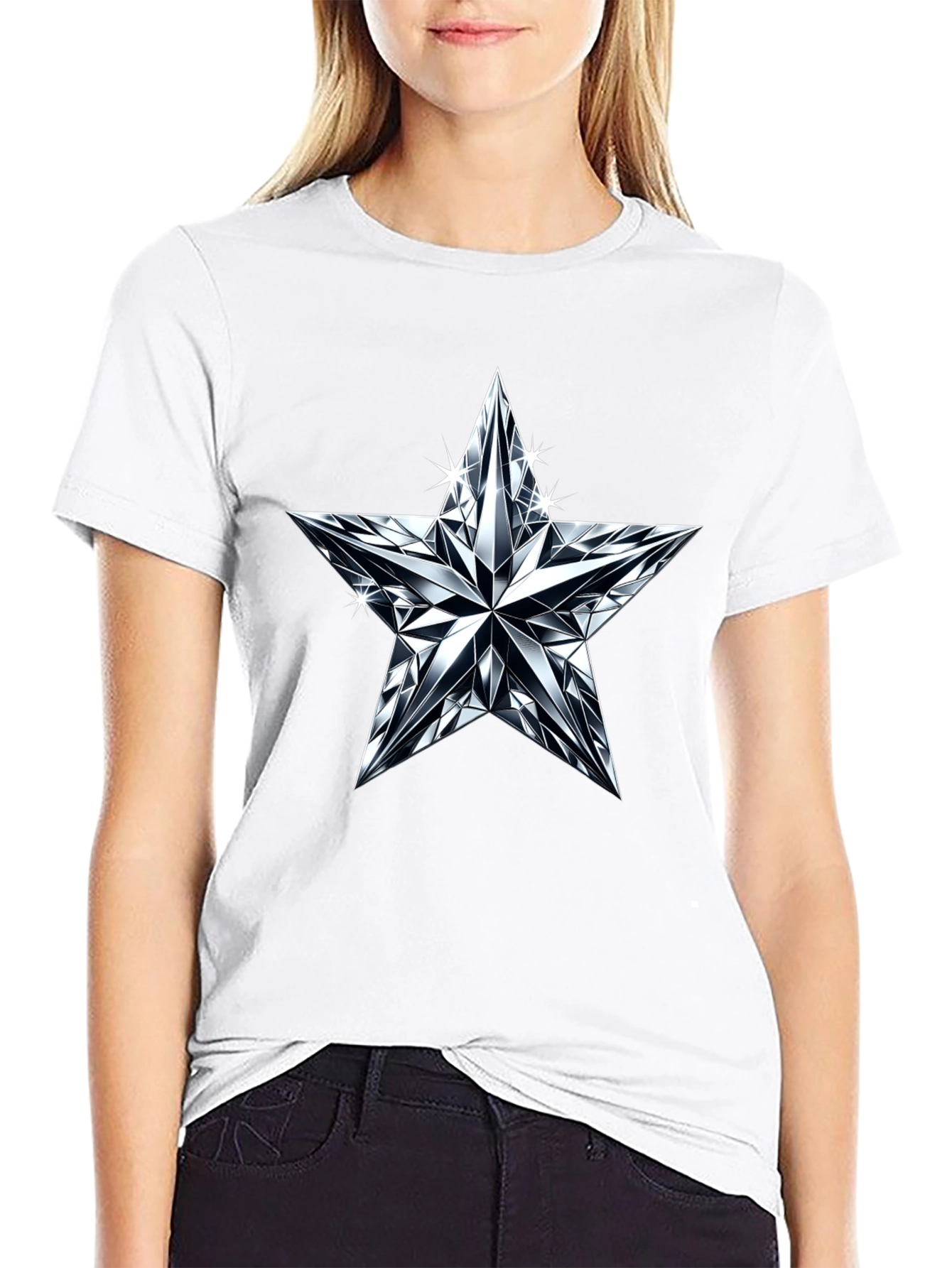 Diamond Star Graphic T-Shirt