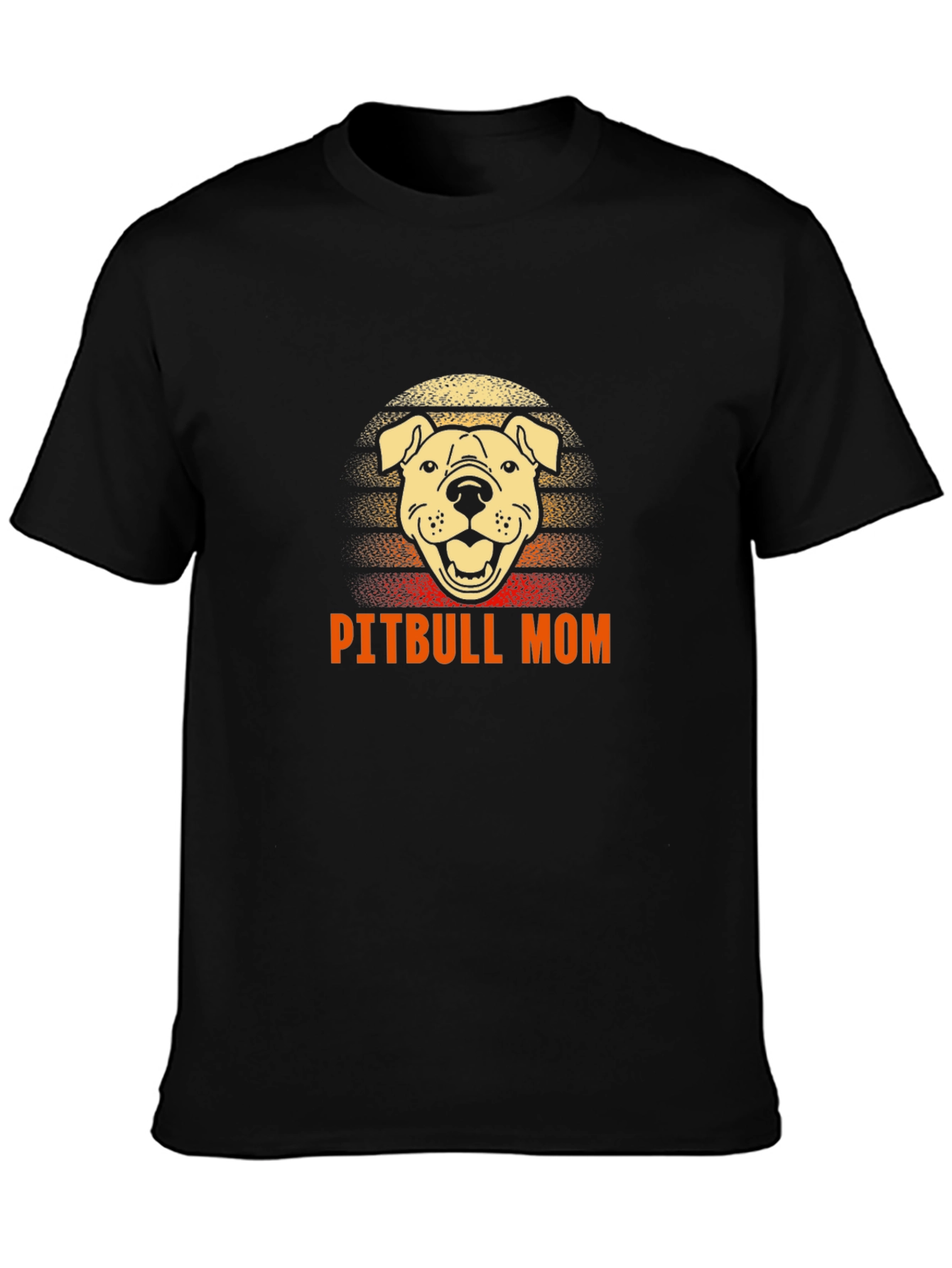 Pitbull Mom Graphic Tee - Dog Lover Shirt