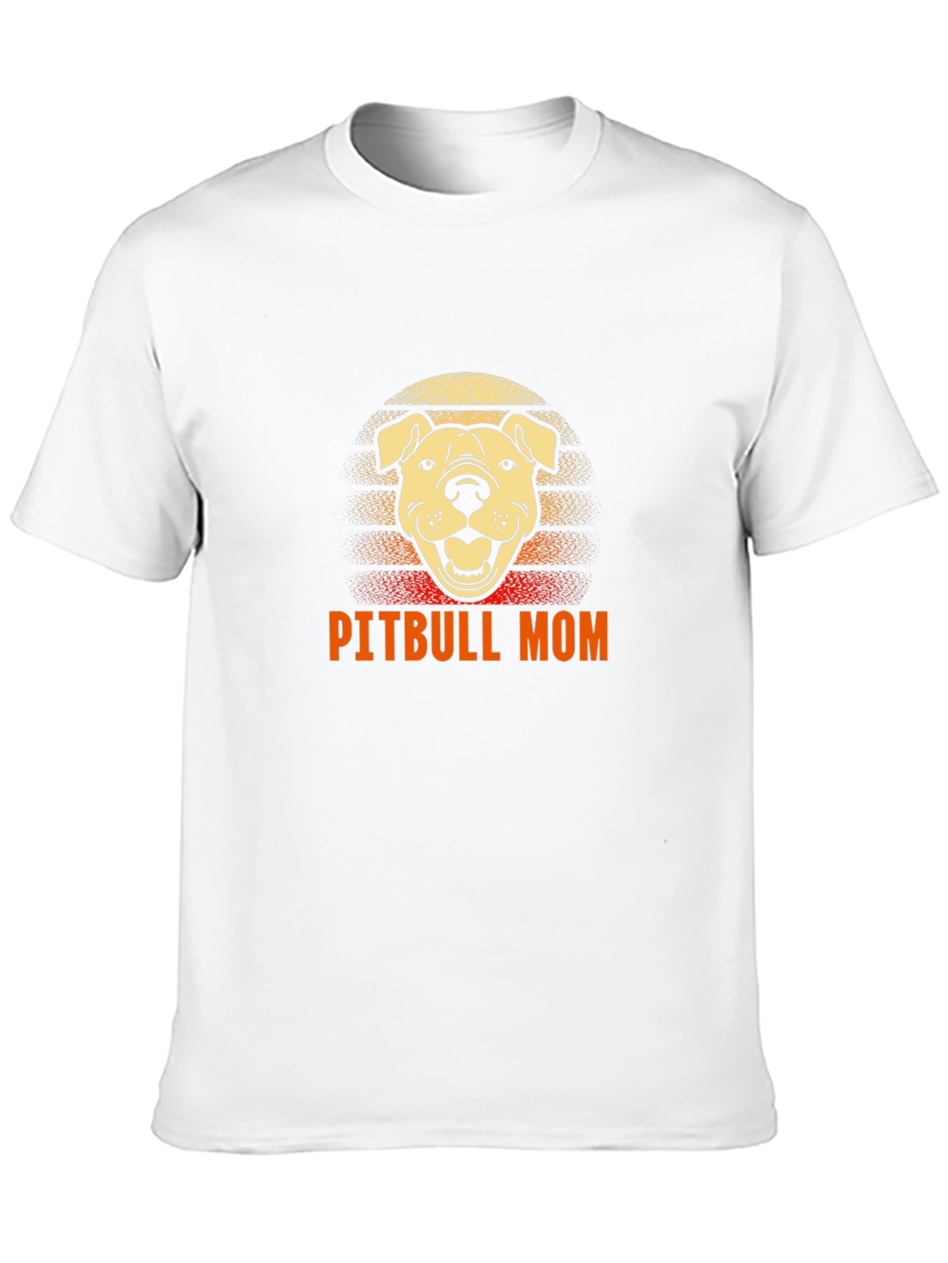 Pitbull Mom Graphic Tee - Dog Lover Shirt