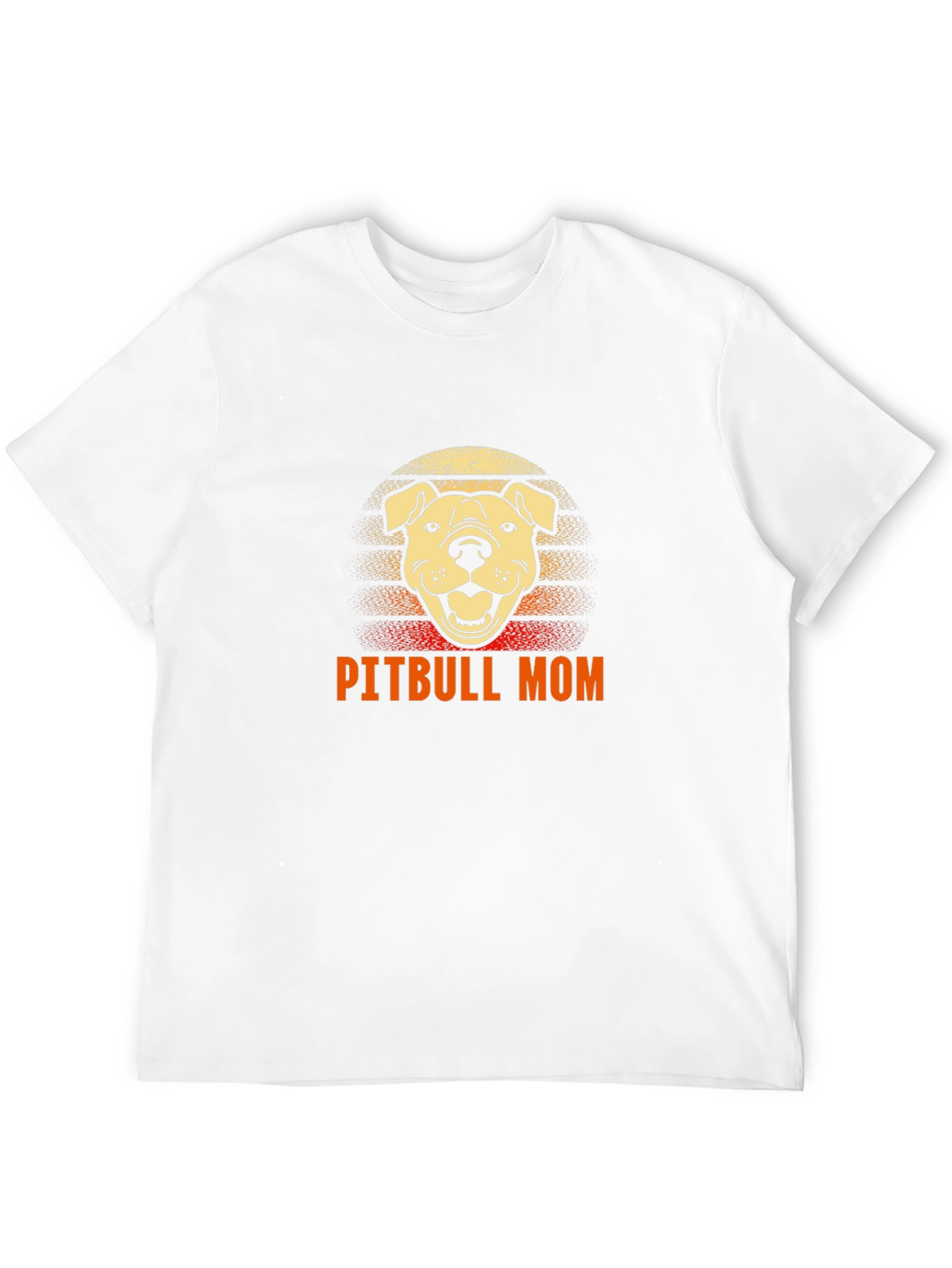 Pitbull Mom Graphic Tee - Dog Lover Shirt