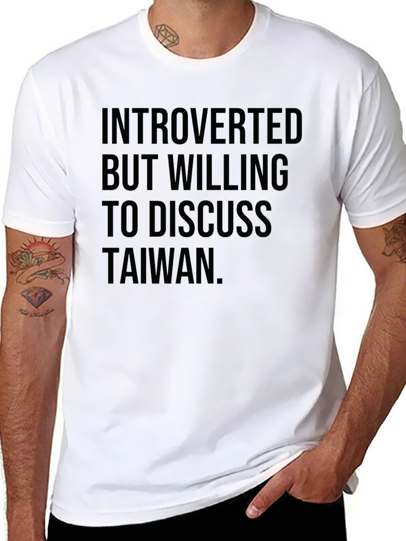 Introverted Taiwan Discussion T-Shirt