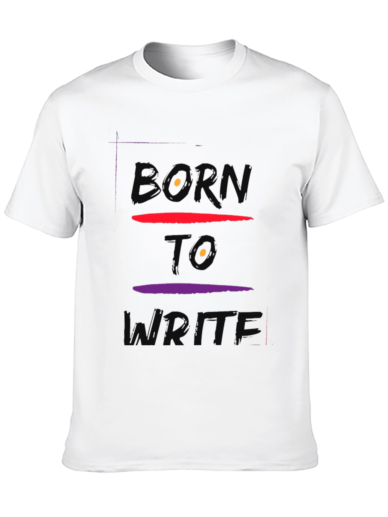 Born To Write Graphic Tee - Soft Cotton