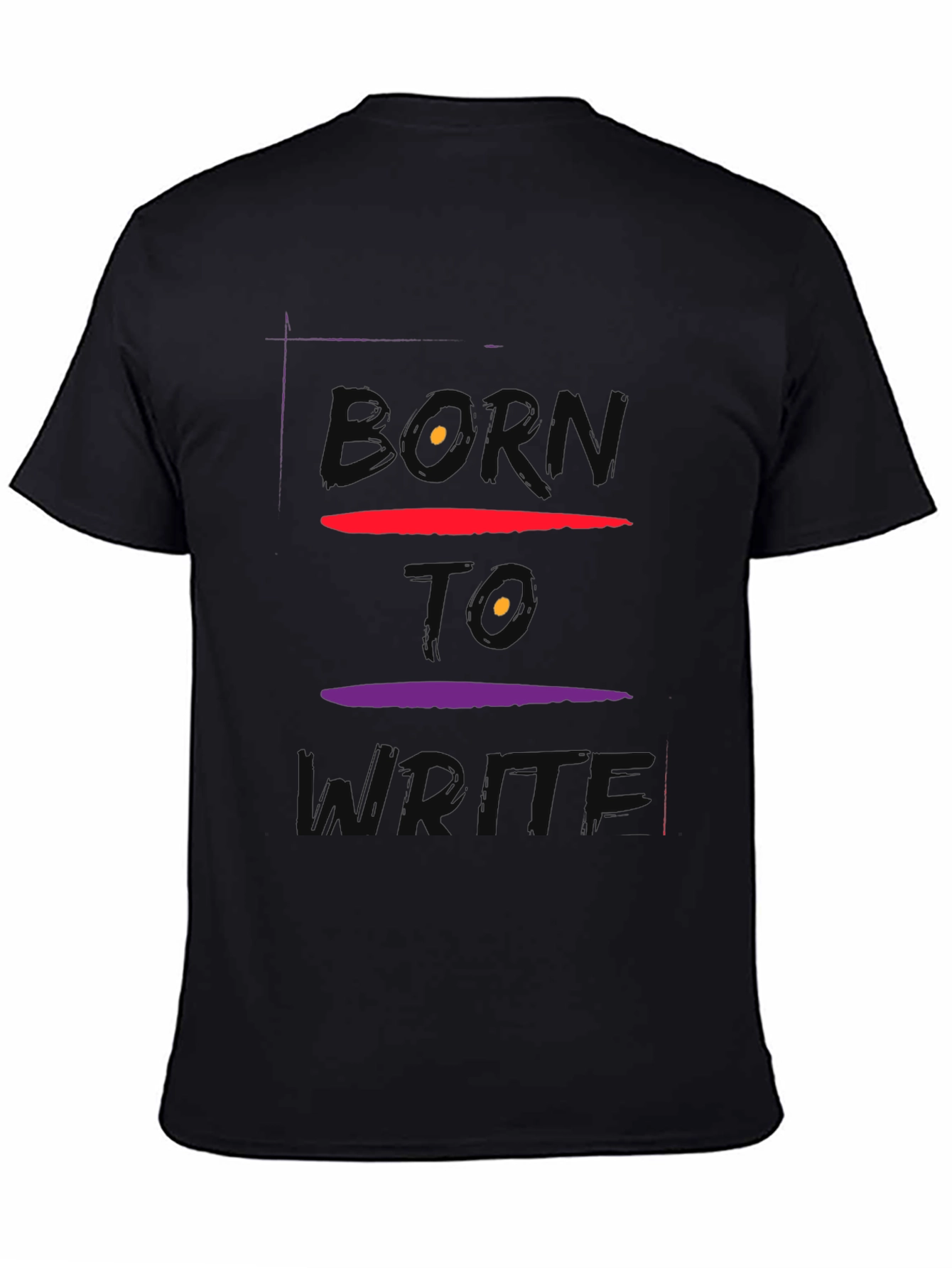 Born To Write Graphic Tee - Soft Cotton