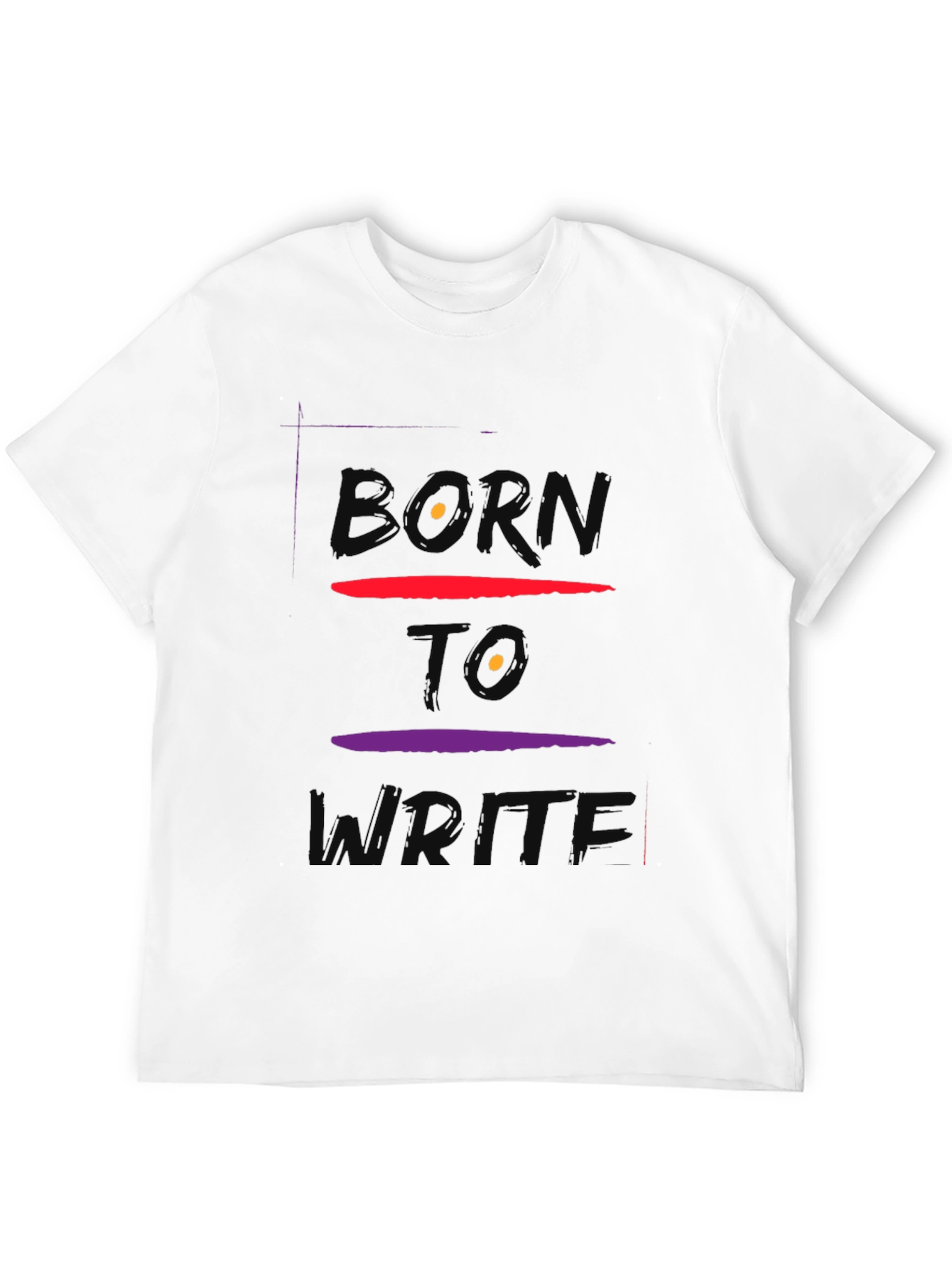 Born To Write Graphic Tee - Soft Cotton