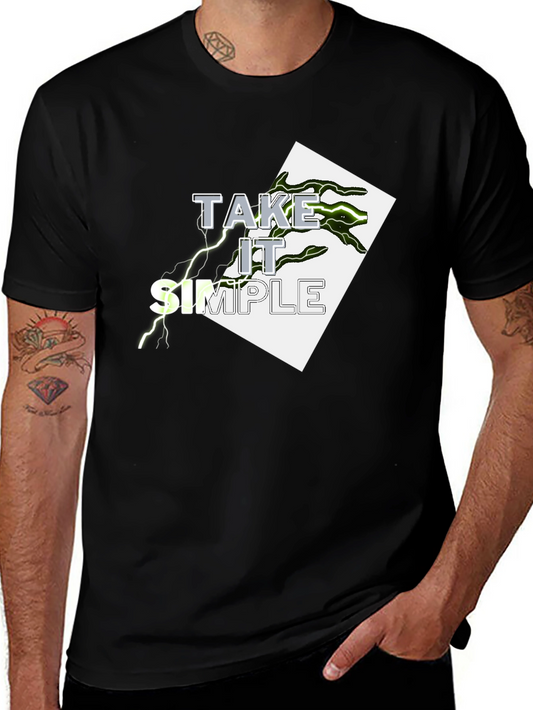 Take It Simple Graphic T-Shirt