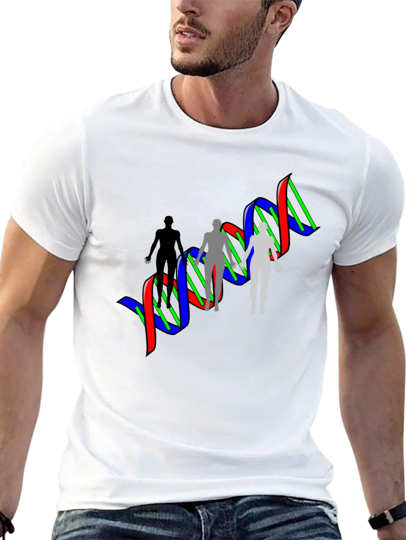 DNA Evolution Graphic Tee