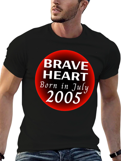 Brave Heart July 2005 Graphic T-Shirt