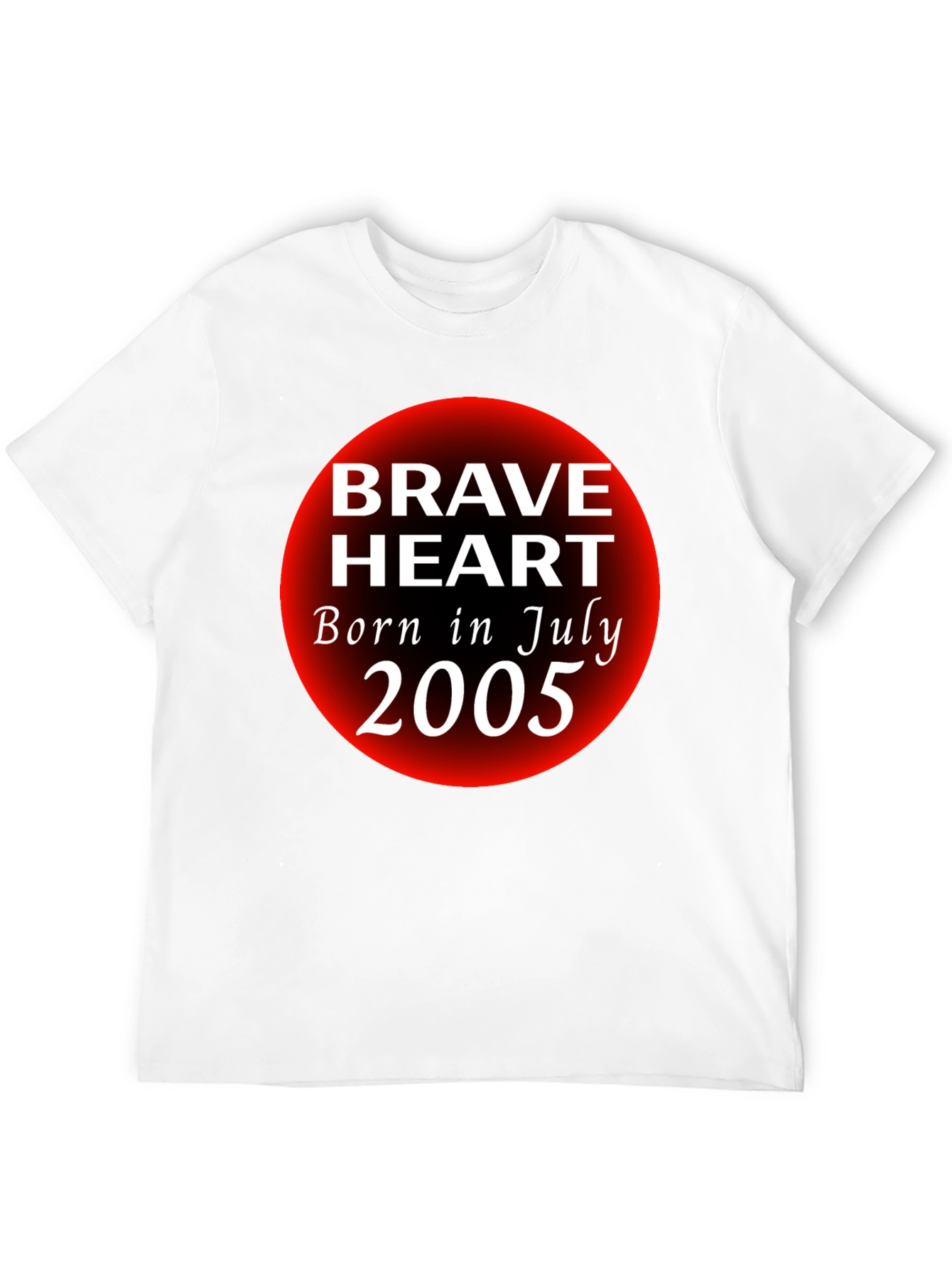 Brave Heart July 2005 Graphic T-Shirt