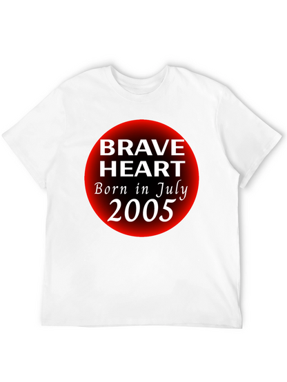 Brave Heart July 2005 Graphic T-Shirt