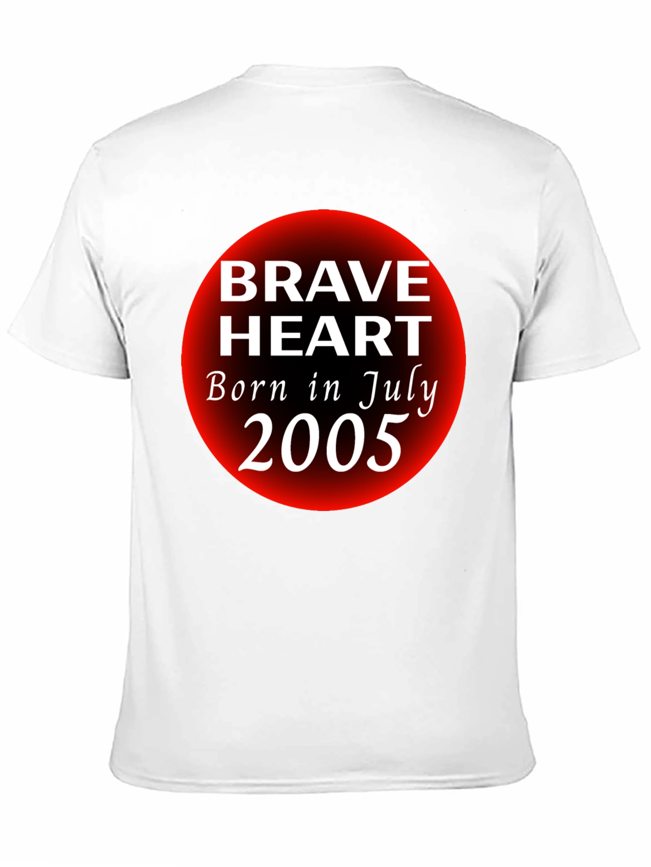 Brave Heart July 2005 Graphic T-Shirt