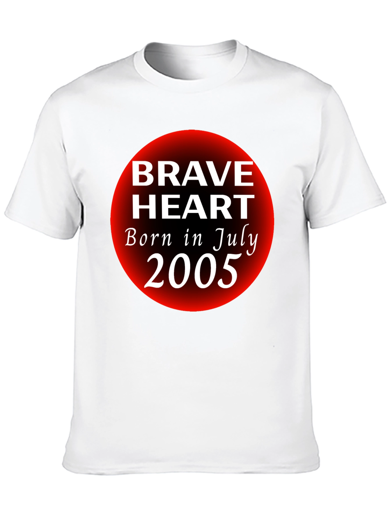 Brave Heart July 2005 Graphic T-Shirt