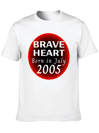 Brave Heart July 2005 Graphic T-Shirt