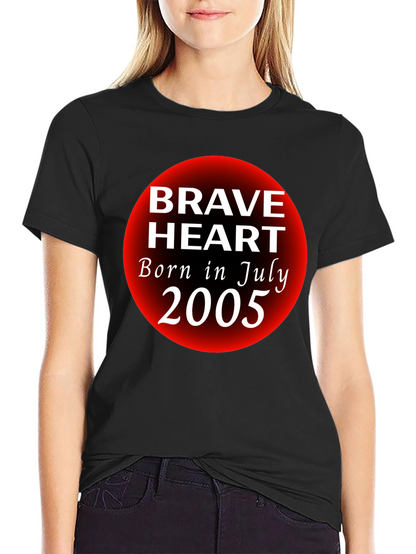 Brave Heart July 2005 Graphic T-Shirt