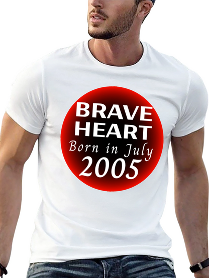 Brave Heart July 2005 Graphic T-Shirt