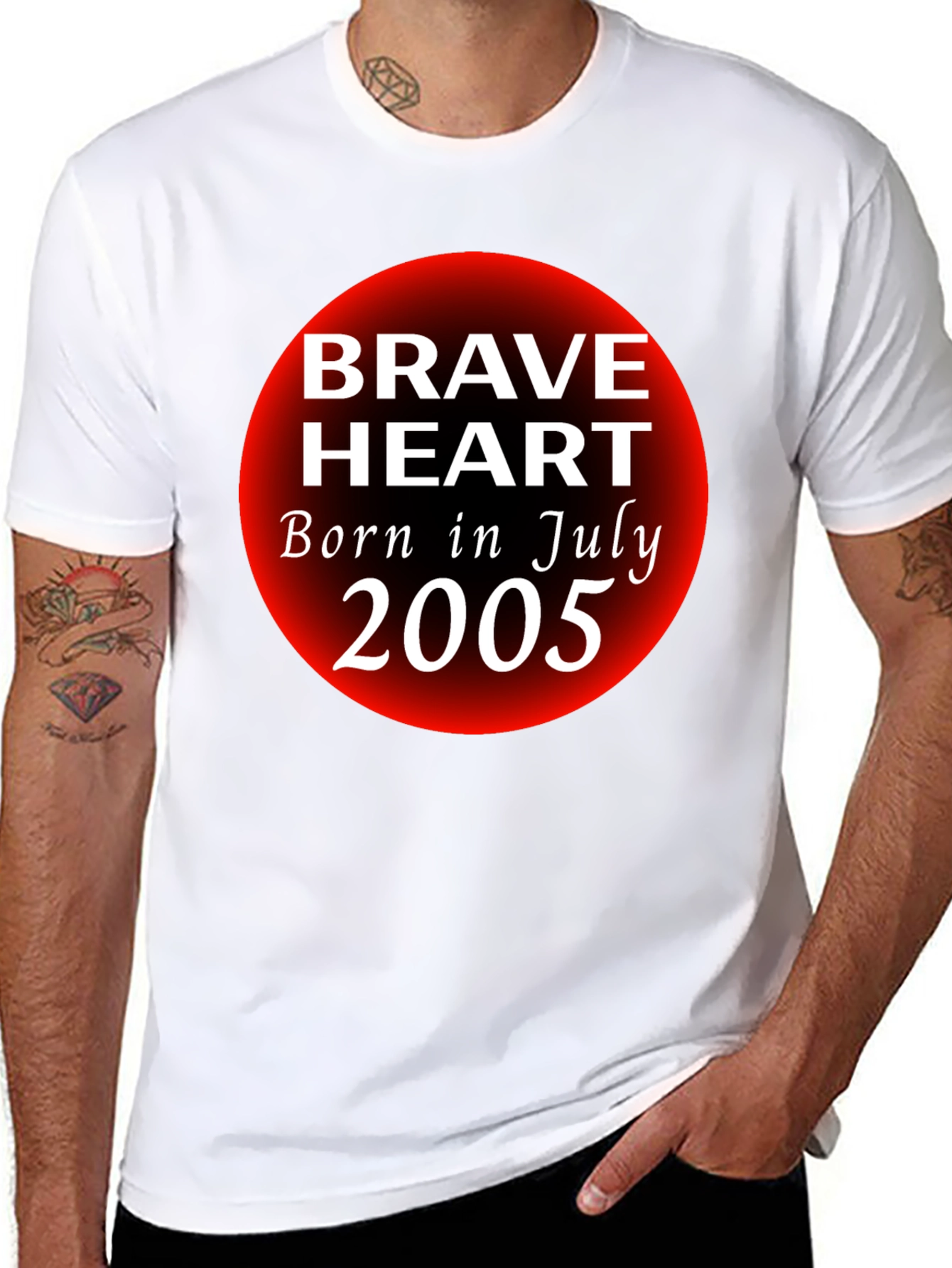 Brave Heart July 2005 Graphic T-Shirt