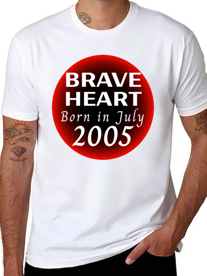 Brave Heart July 2005 Graphic T-Shirt