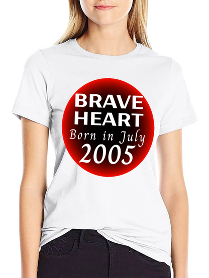 Brave Heart July 2005 Graphic T-Shirt