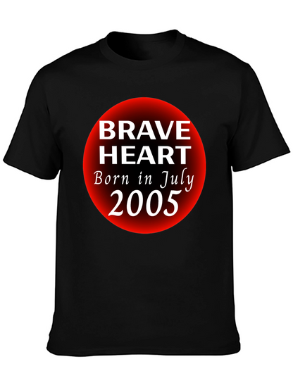 Brave Heart July 2005 Graphic T-Shirt