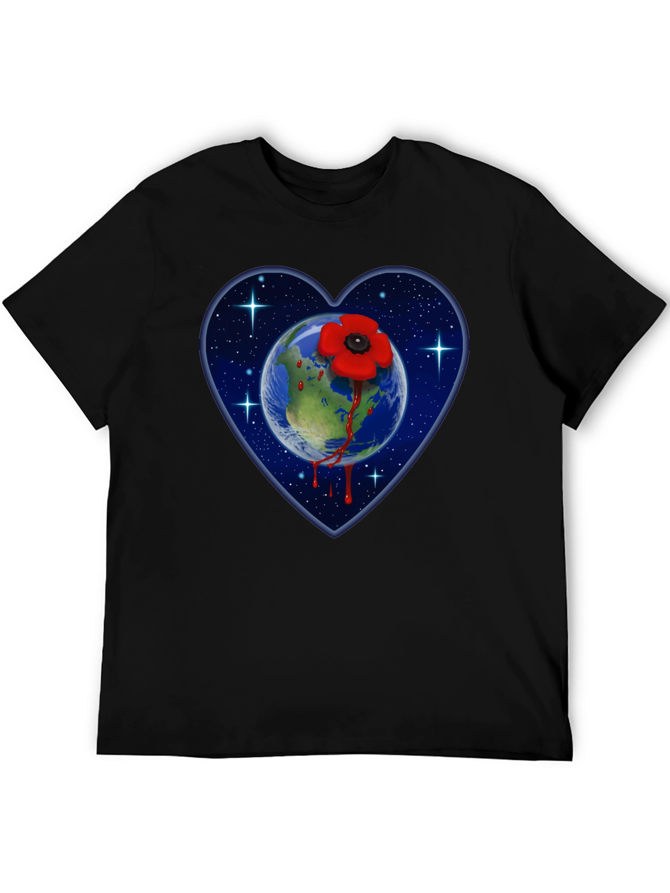 Earth Love Heart T-Shirt
