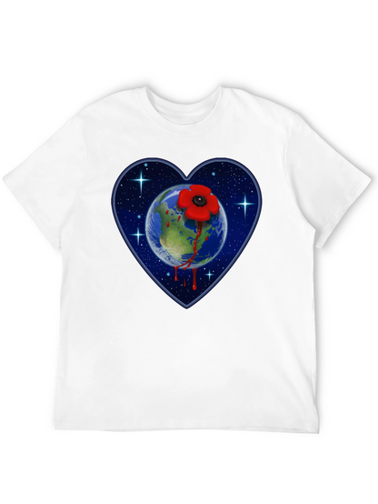 Earth Love Heart T-Shirt