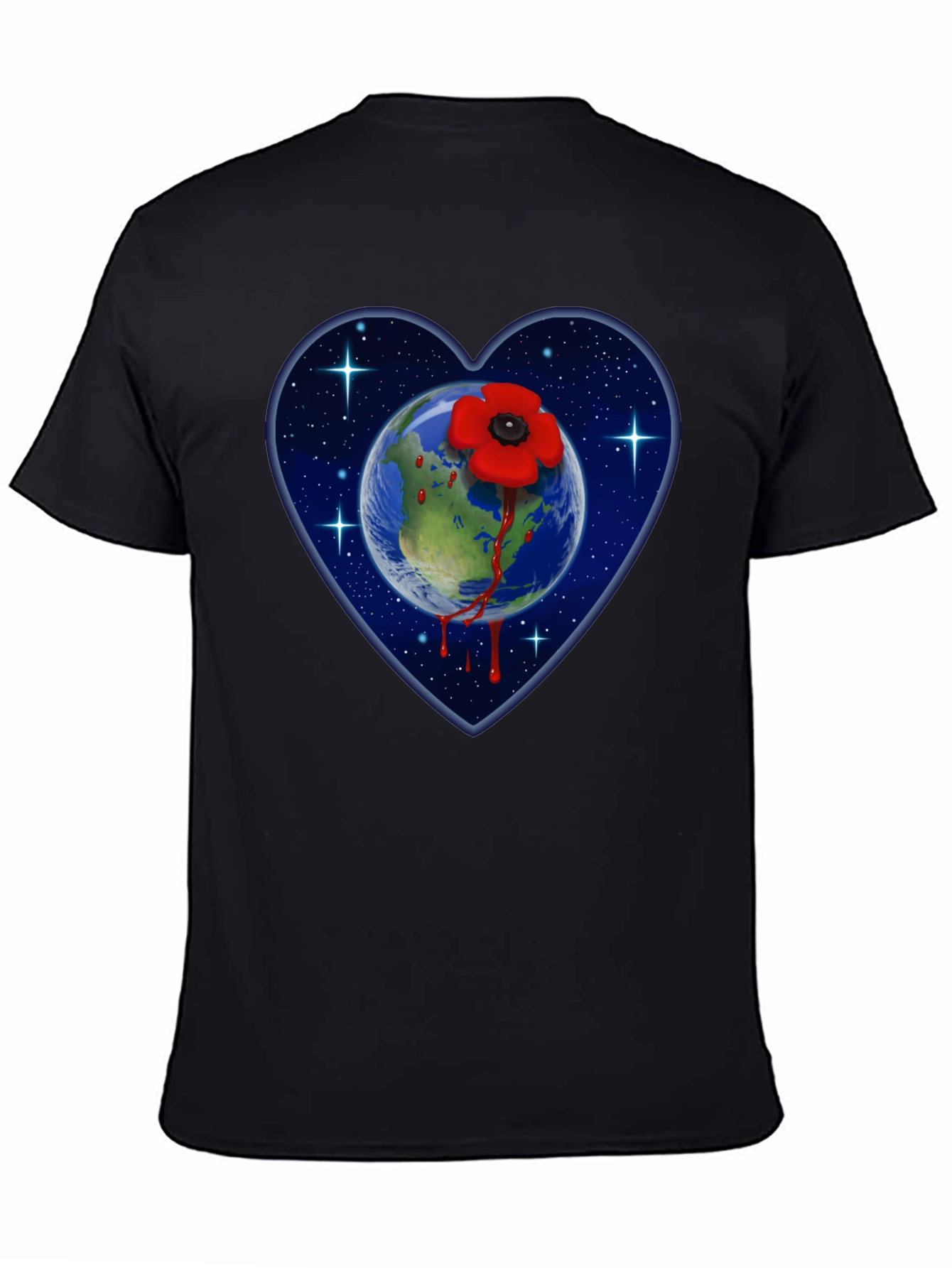Earth Love Heart T-Shirt