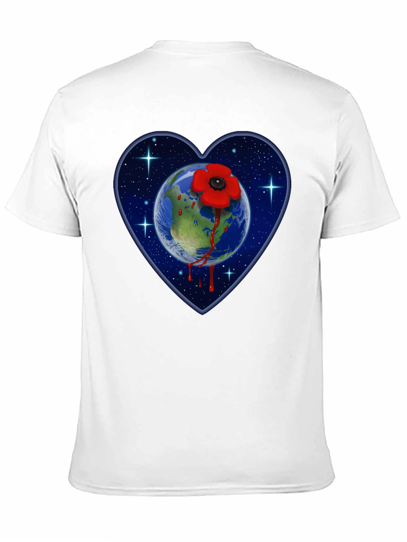 Earth Love Heart T-Shirt