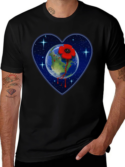 Earth Love Heart T-Shirt