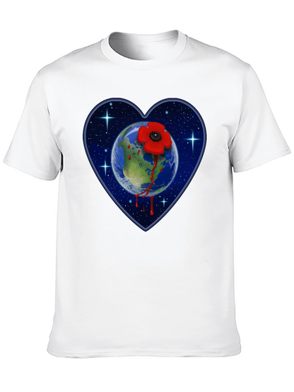 Earth Love Heart T-Shirt