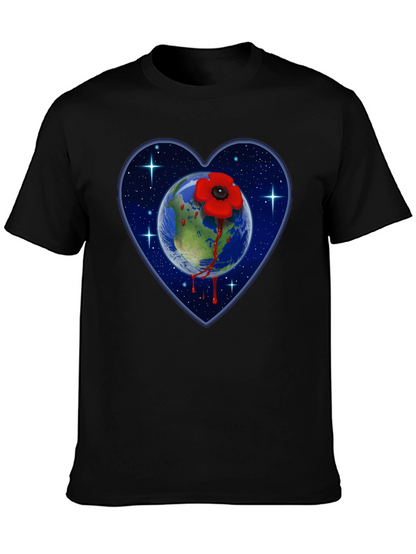 Earth Love Heart T-Shirt