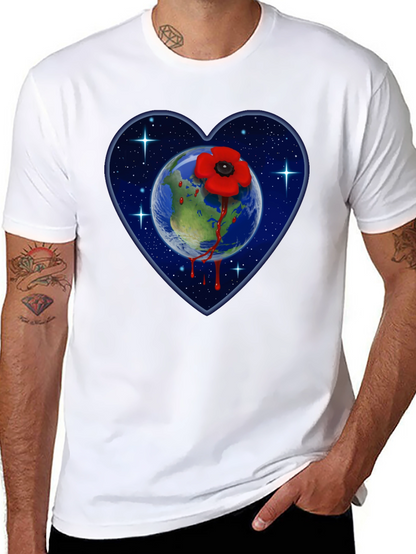 Earth Love Heart T-Shirt