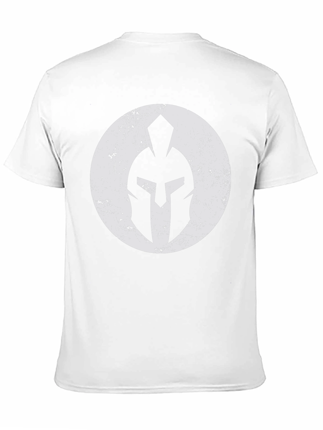 Spartan Helmet Graphic T-Shirt - Black