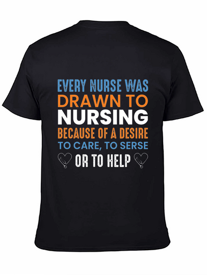 Nurse Drawn To Nursing T-Shirt