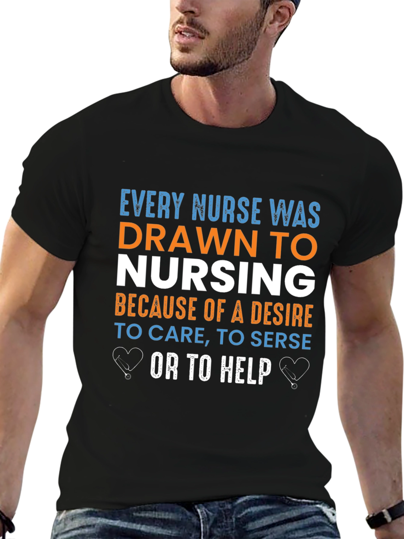 Nurse Drawn To Nursing T-Shirt