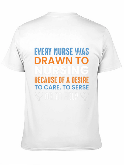 Nurse Drawn To Nursing T-Shirt